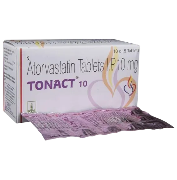 tonact 10mg tablet 15's